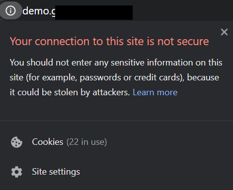 non_SSL_Website_issues