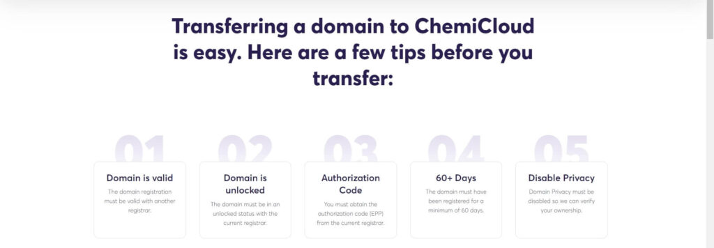 chemicloud-domain-transfer