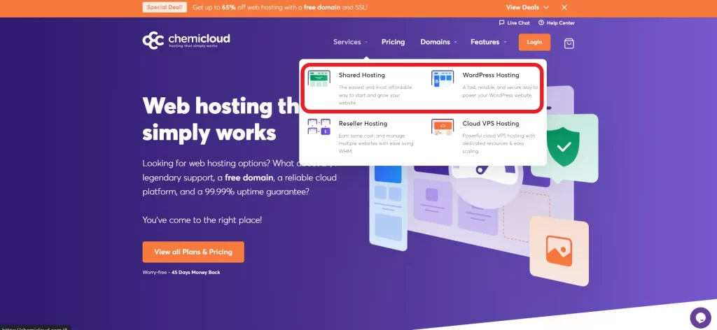 chemicloud-hosting-services