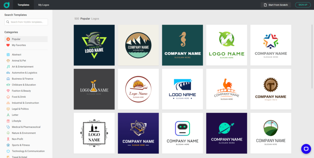 DesignEvo Free Online Logo Maker